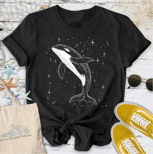Cosmic orca shirt - cosmic, t