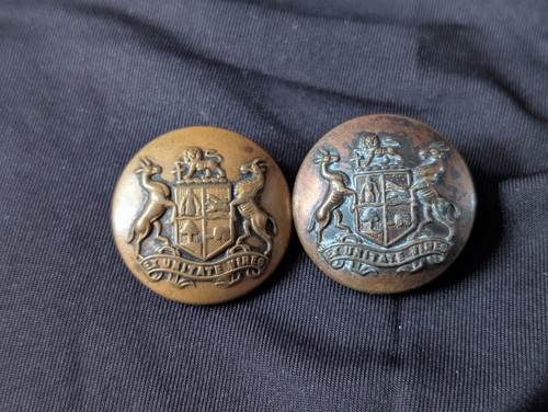 South african army brass - 2x,
