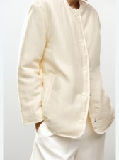 Zara Ecru Light Yellow Padded