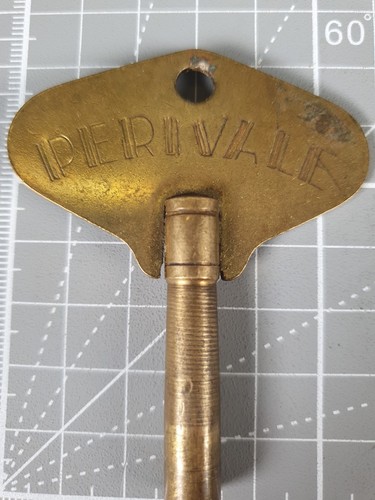Perivale vintage clock brass - clock,