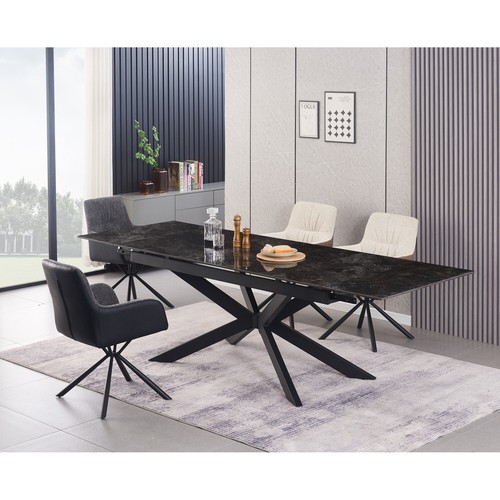 Henley marble extending dining - henley,