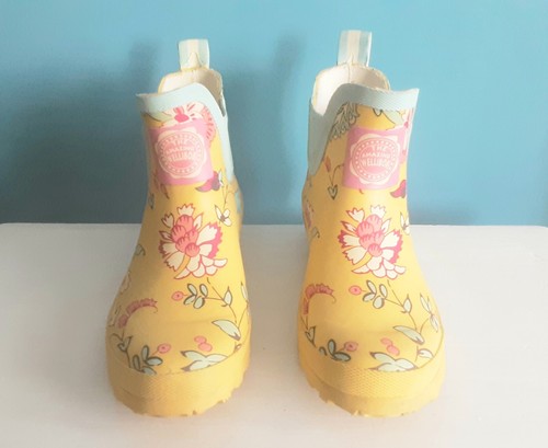 Joules wellibob yellow floral - yellow,