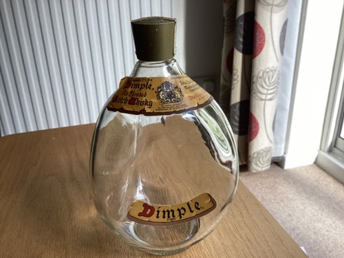 John haig dimple whisky bottle - haig,
