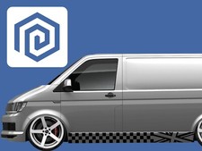 2x Union Jack Side Stripe