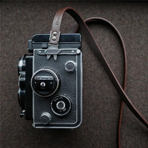 Genuine leather camera wrist - leather,