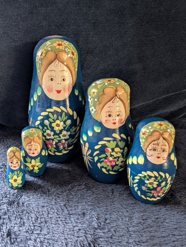 Retro russian doll - retro,