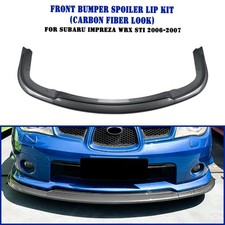 Car Carbon Look Front Spoiler