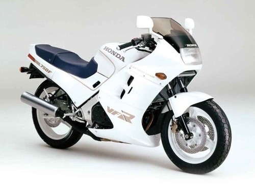 Honda vfr750f 1986 1987 - honda, black
