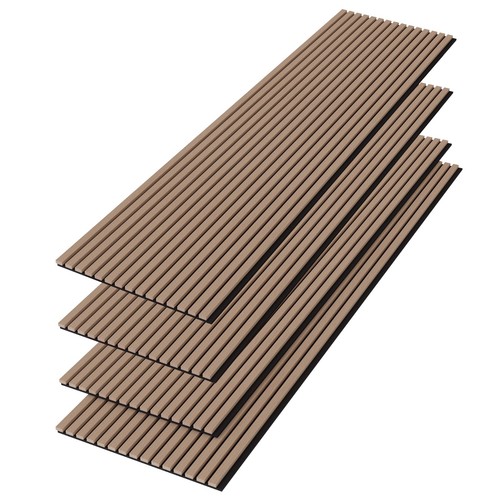 Acoustic wood slat wall panels - acoustic,