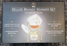 Deluxe Brandy Warmer Set With