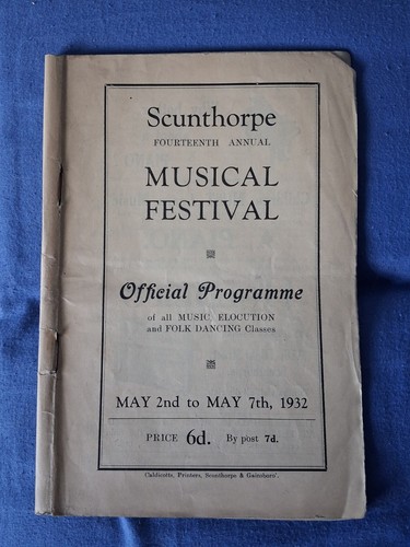 Vintage 1932 scunthorpe - 1932,