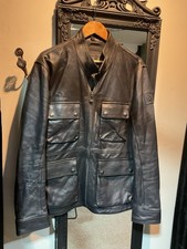 Belstaff Men's Leather Black