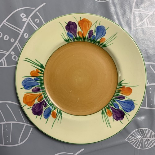 Clarice cliff crocus tea - cliff, plate