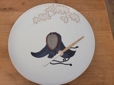 Kendo plate with Men and