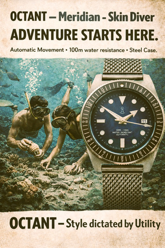 Octant meridian skin diver - meridian,
