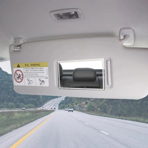 Car visor vanity - visor, cosmetic