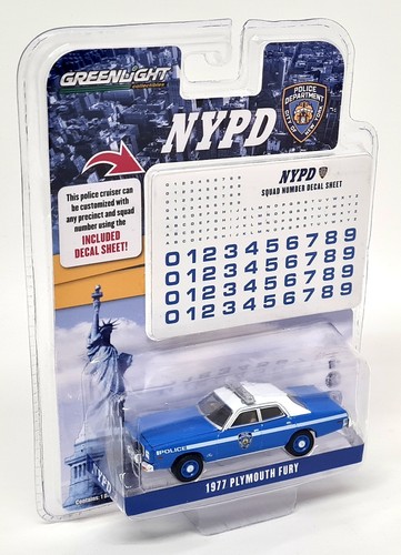 Greenlight plymouth fury - 1/64,