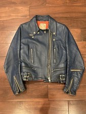 Lewis Leathers Blue 391