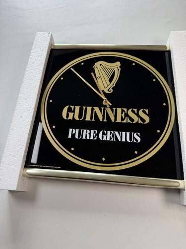 Vintage guinness clock black - vintage,