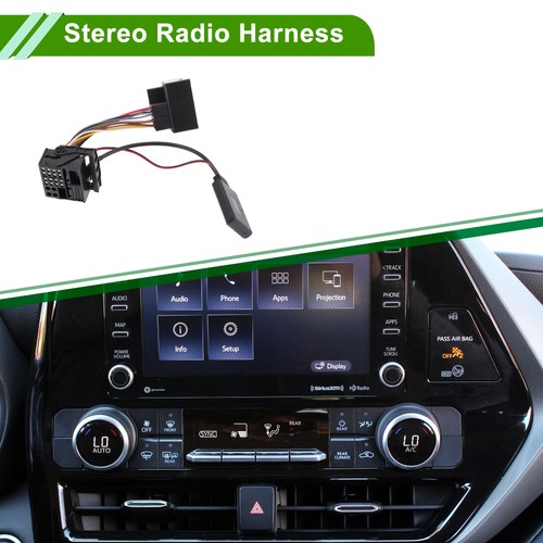 Stereo radio harness for - radio,