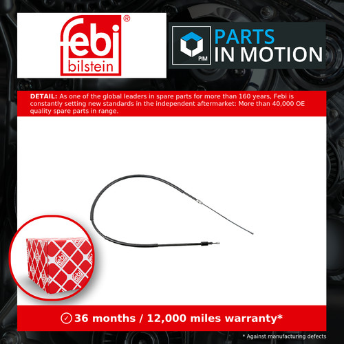 Handbrake cable fits peugeot - handbrake,