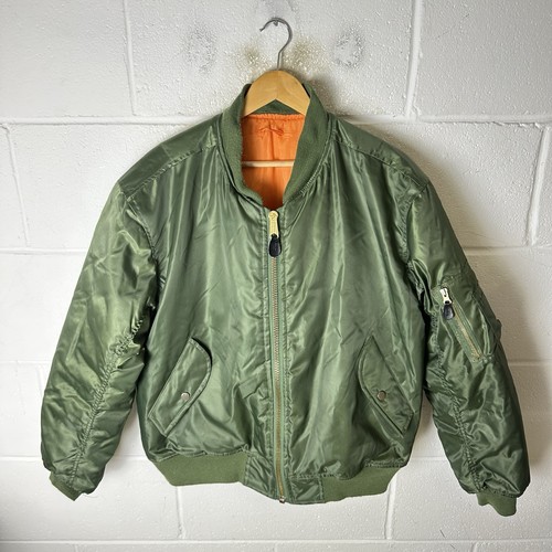 Vintage ma1 jacket mens medium - vintage,