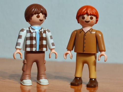 Playmobil figures heidi - x2,