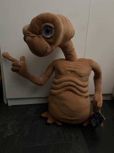 2002 large talking plush - 2002, e.t