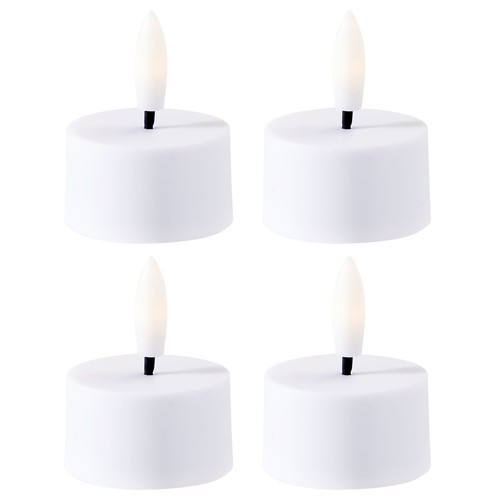 Rechargeable led tealights 4 - tealights,,