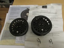 A1 unused hardy alnwick ultralite disc salmon fly fishing reel 4" + spare spool