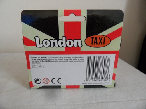 London taxi die cast model - die,