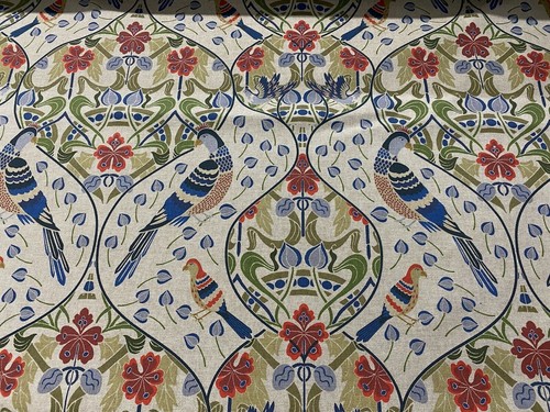 Liberty birds toile fabric - toile,