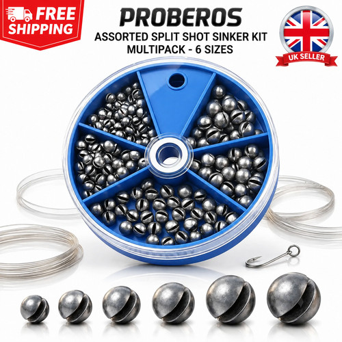 Fishing sinkers set 205pcs - sinkers,