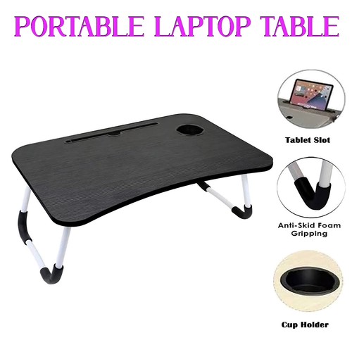 Portable table folding - folding, laptop