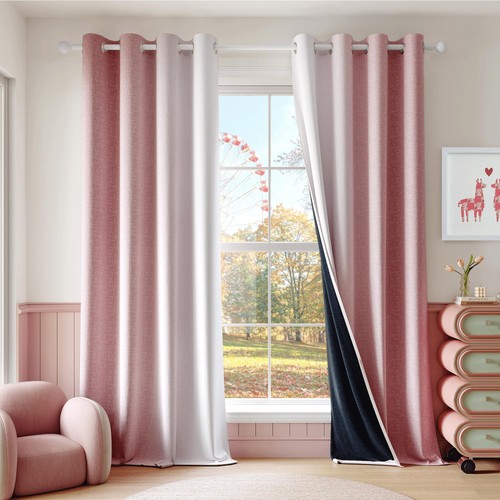 Geomoroccan pink white ombre - geomoroccan,