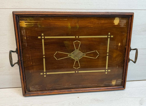 Vintage art deco wooden - vintage,