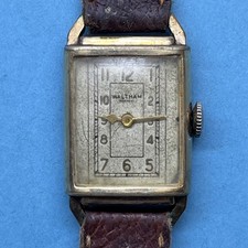 Vintage 1930s Waltham Mens Art