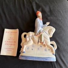 Rye Pottery Chaucer’s Canterbury Tales Figurine The Knight in perfect condition