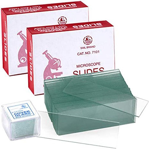 Blank microscope slides - blank,