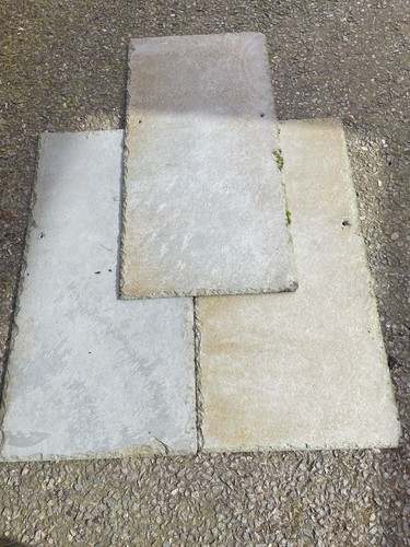 Roofing slates light grey - roofing, 250