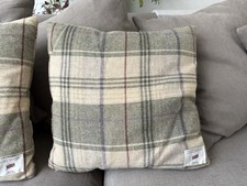 Laura Ashley Cranbourne Plaid Wool Cushion and cover 40x40cm (16”x16”)