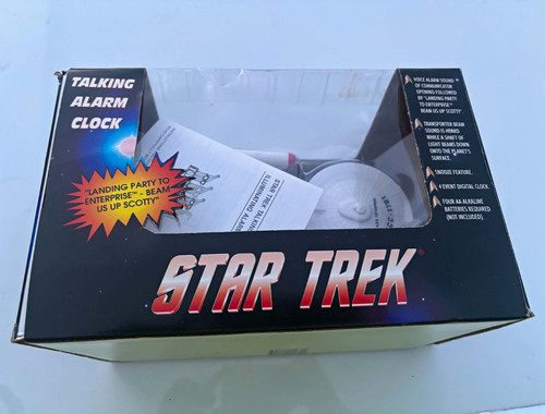 Star trek talking - alarm, clock
