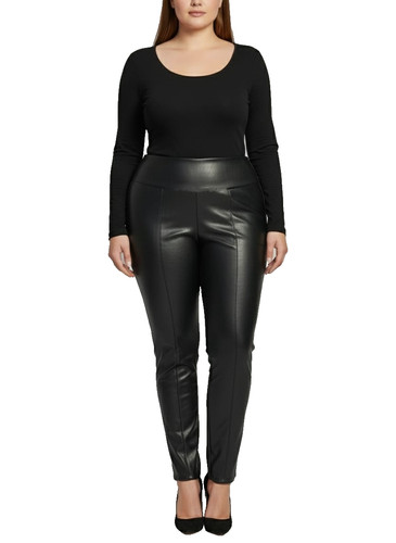 George womens faux leather - faux,