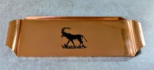 Vintage Copper Tray H T