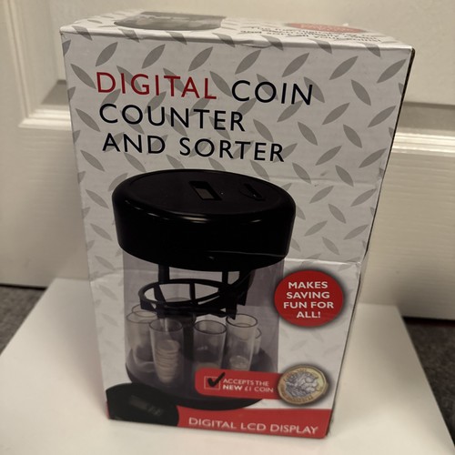 Digital money jar coin - money, sorter