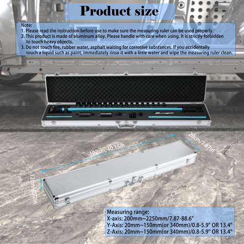 Auto body measuring system - 2d,