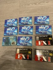 Vintage Sony and Sky Cassette