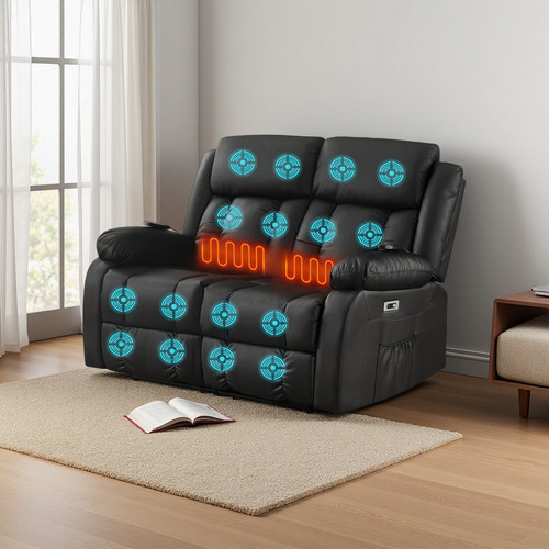 Electric recliner sofa - recliner, seat
