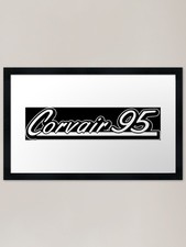 Corvair 95 Graphic Framed Art