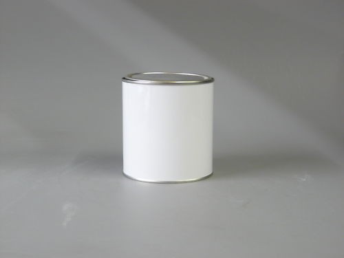Empty paint mixing tin - mixing, lid